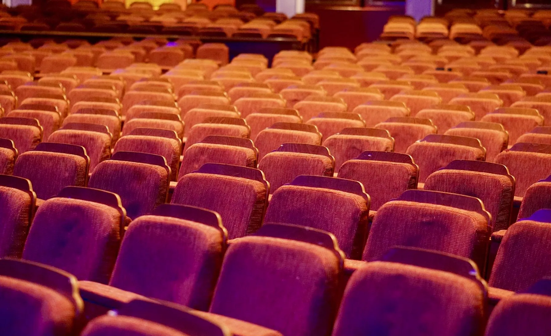 Auditorium, theatre and seats